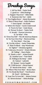 10 Breakup Songs That Won't Make You Cry