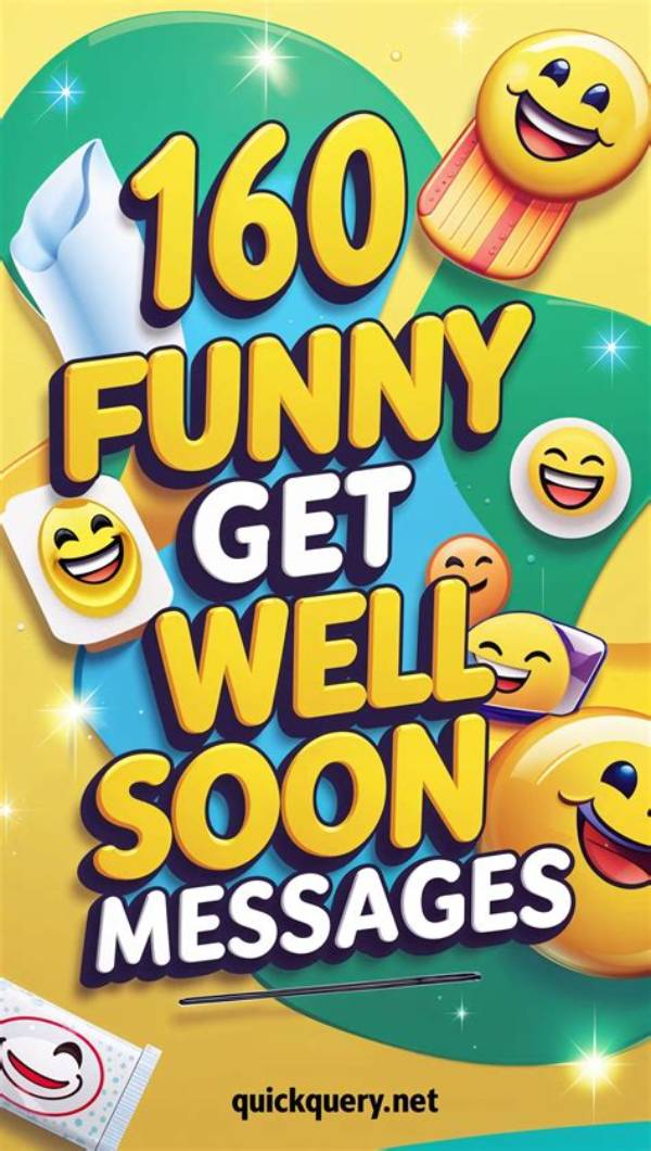 10 Funny Get Well Soon Messages for Her