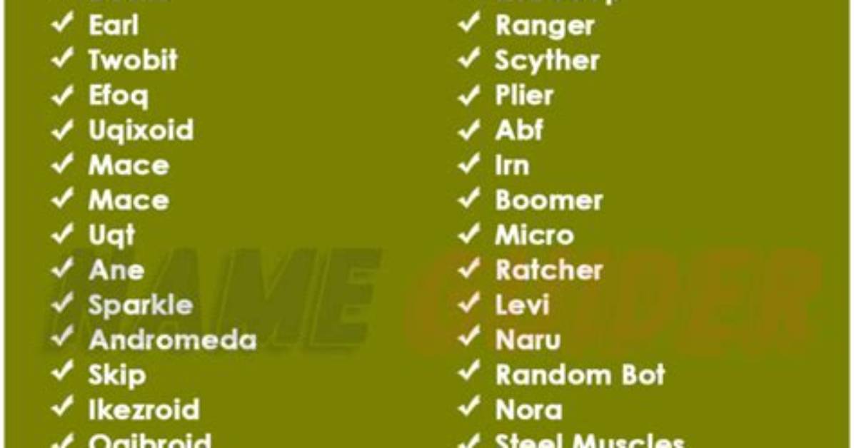 100+ Cool Robot Names You Could Use for Your Machine