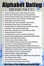 100+ Fun Alphabet Dating Ideas for Every Couple