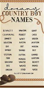 100+ Unique Country Boy Names for Your Good Southern Child