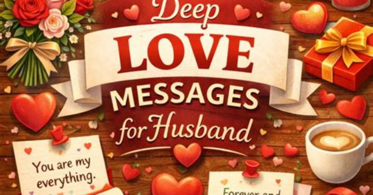 135+ Romantic Love Messages for Husband to Make Him Feel Loved