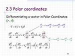{(2,3) to Polar}