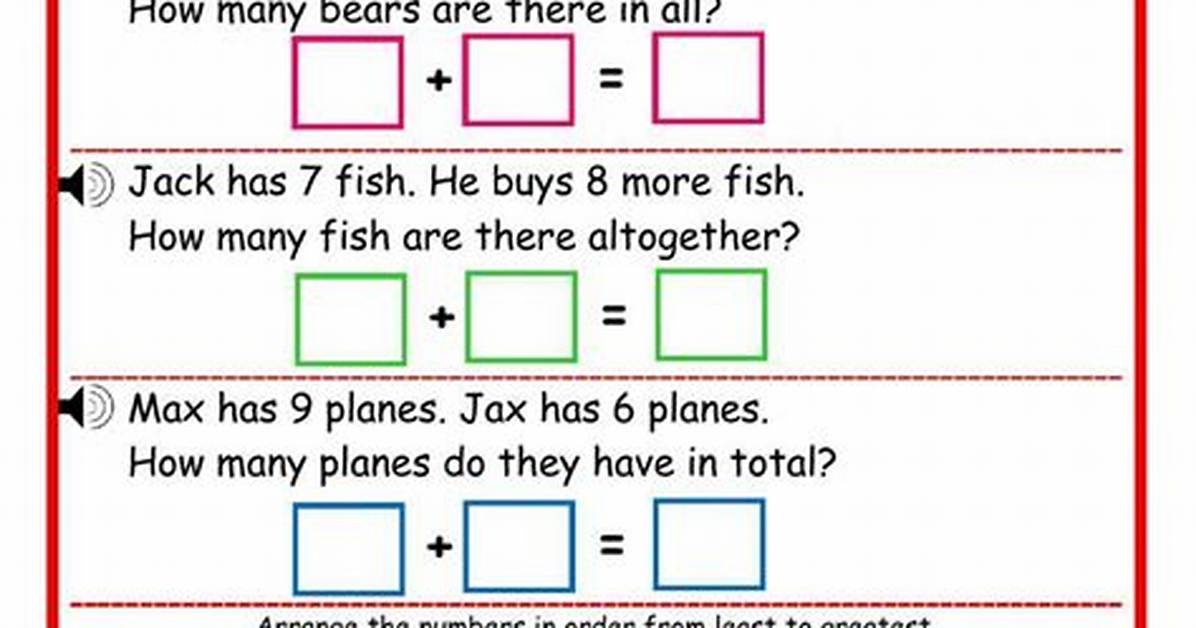 2 Number Word Problems Calculator