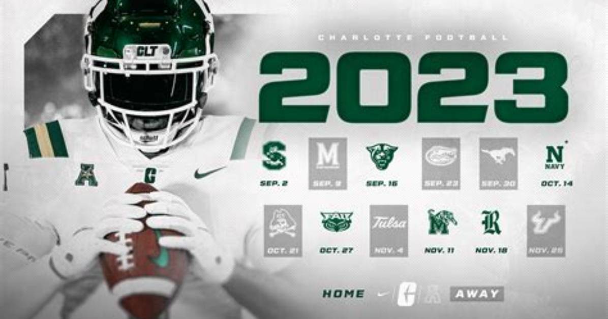 2023 Charlotte Football Schedule | College Football Network