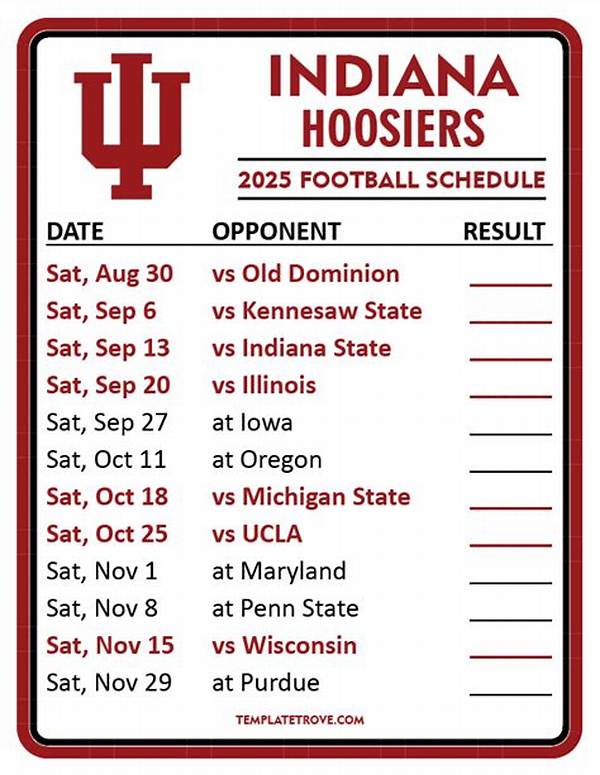 2023 Indiana Football Schedule | College Football Network