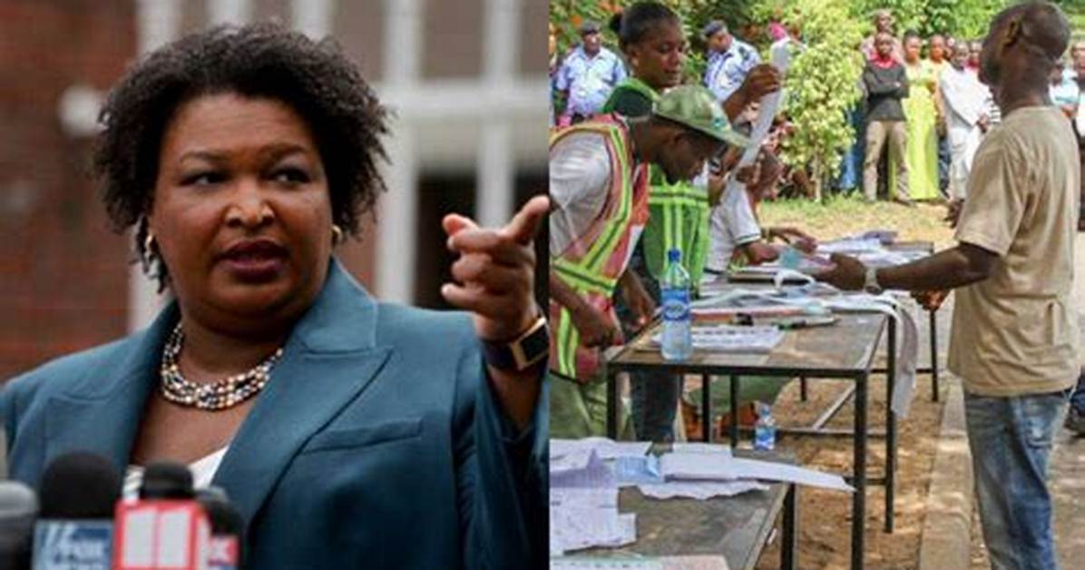 2023: Us Political Activist Stacey Abrams Sends Strong Message to Nigerians Ahead of Polls