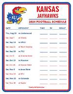 2024 Kansas Jayhawks Football Roster