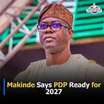 2027: Makinde Flickers Hope for Pdp, Says: "We Will Birth Next Gov't at Centre by God’s Grace"
