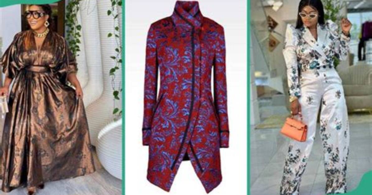 24 Trending Damask Material Styles: the Best Long and Short Outfit Ideas