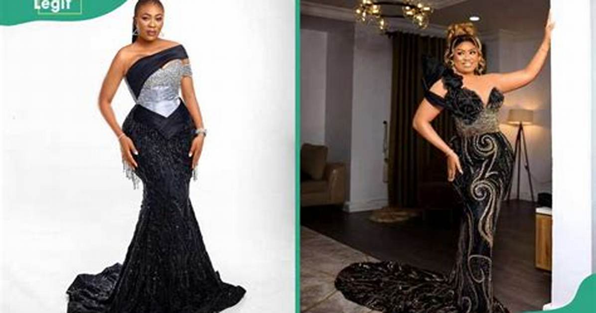33 Latest Sequence Gown Styles with Sequins in Nigeria (2024)
