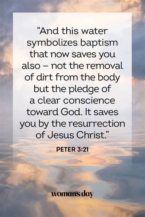 35 Baptism Quotes and Bible Verses for the Special Day