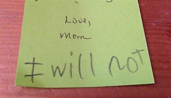 45 Hilarious Notes from Kids Struggling to Express Their Emotions