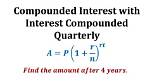 5.67 % Compounded Quarterly