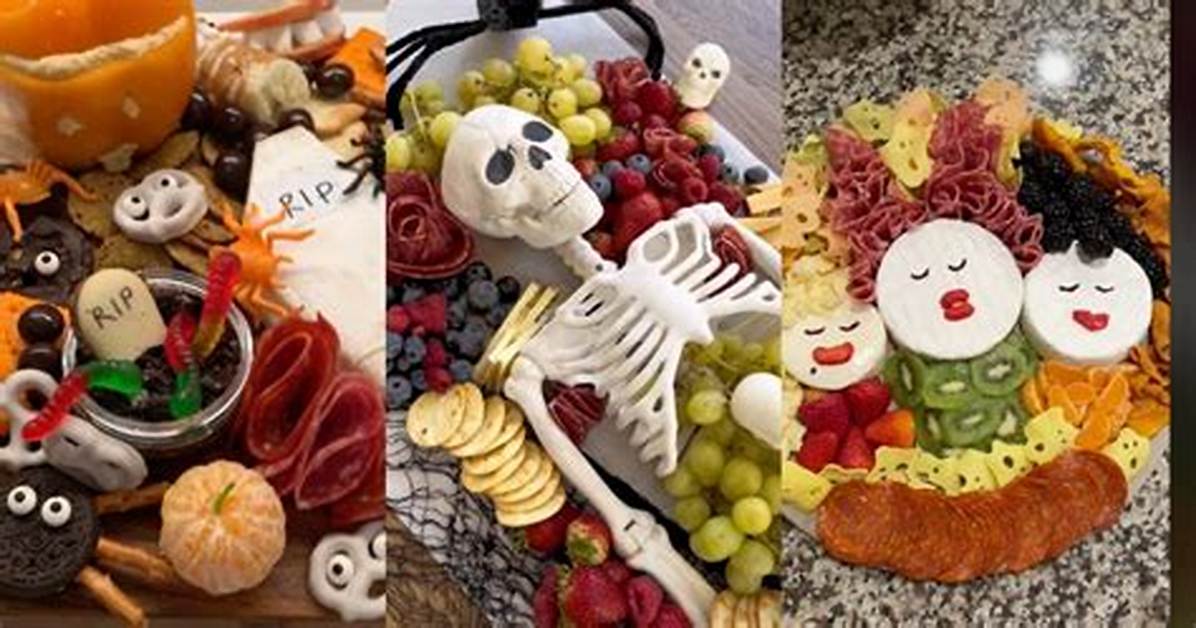 5 Frightfully Easy Halloween Charcuterie Boards from Tiktok