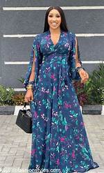 50+ Latest Material Gown Styles: Explore the Best Trends of 2023 (Photos)