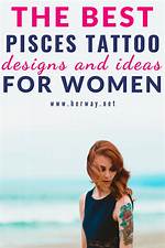 50 Pisces Tattoo Designs and Ideas