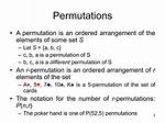55 Permutations of 3