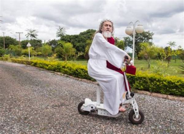 66-Year-Old Brazilian Man Inri Cristo Who Believes He Is the Reincarnation of Jesus Christ.