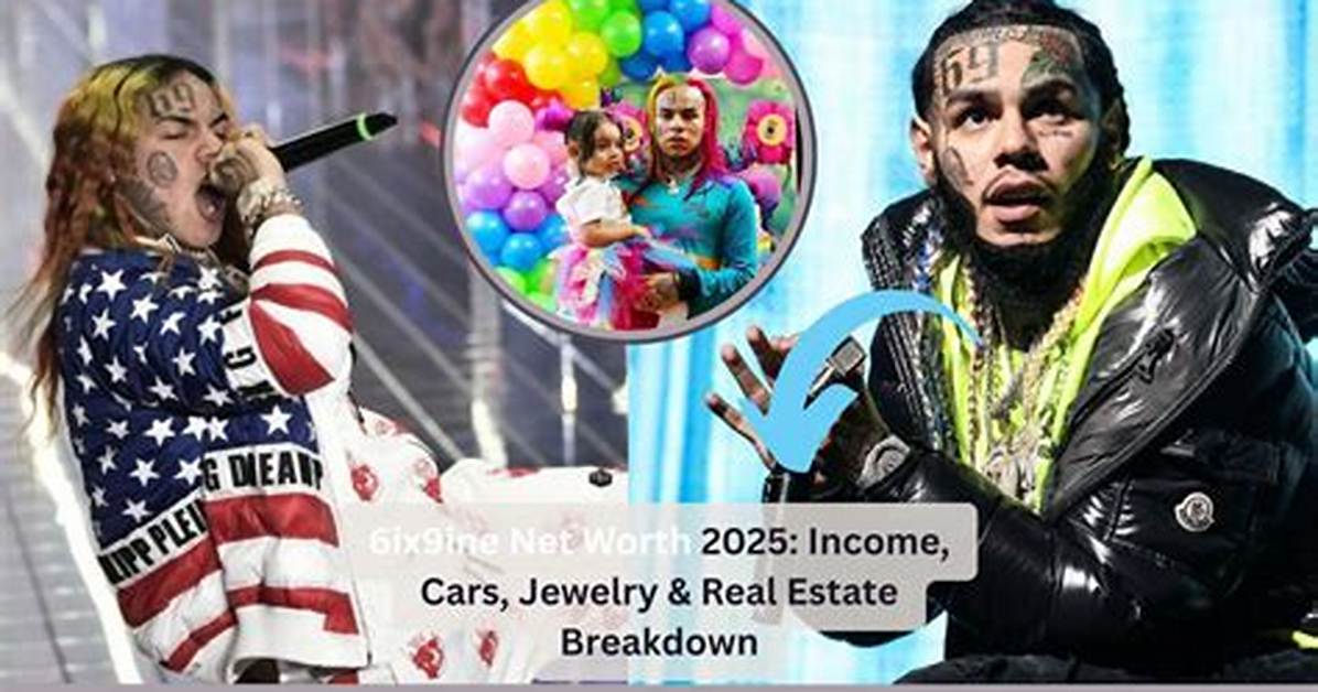 6Ix9Ine Net Worth – How Much Is 6Ix9Ine Worth?
