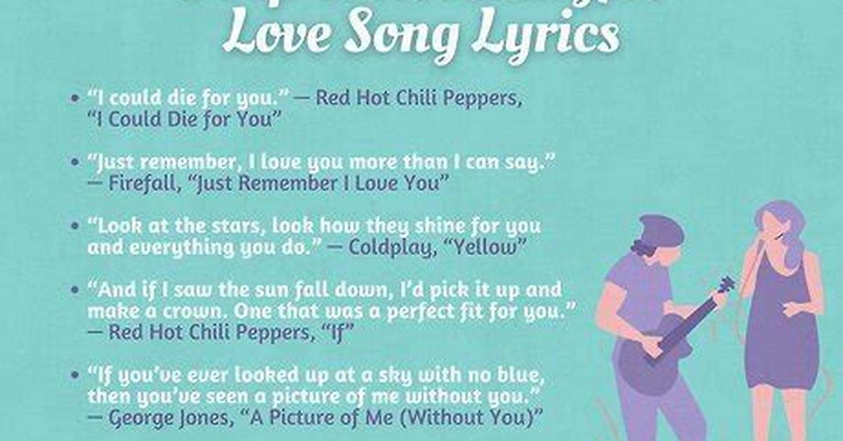 75+ Deep Love Song Lyrics for Him to Express Your Feelings