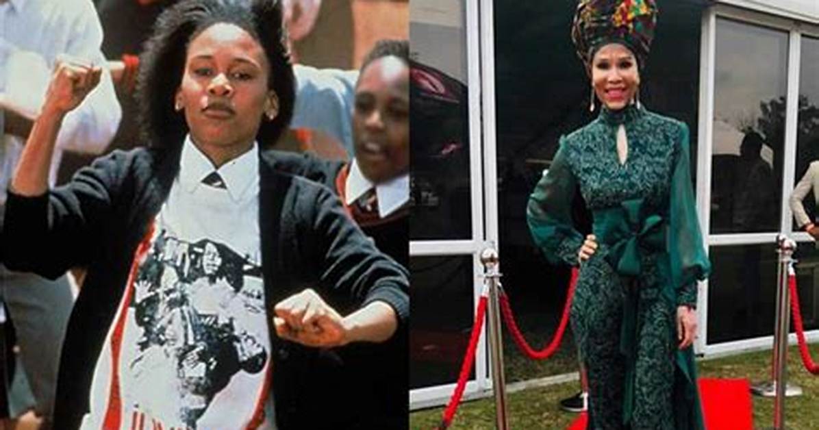 9 Beautiful Photos of Sarafina Actress Leleti Khumalo Who's Living with Vitiligo