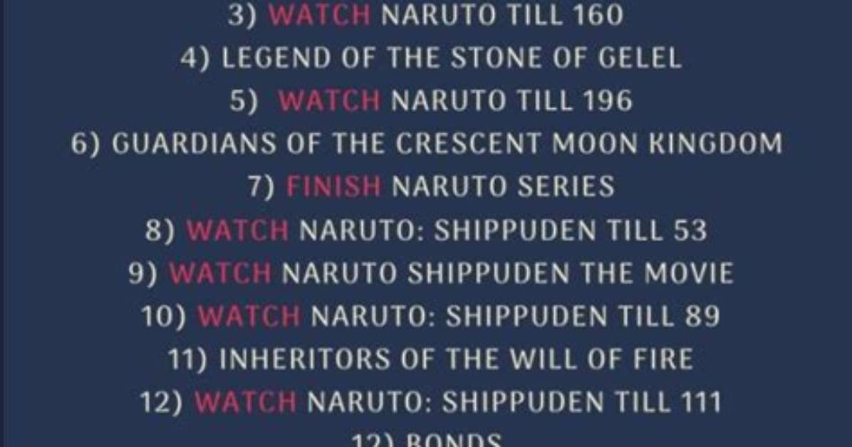 A Beginner's Guide to Watching 'Naruto'