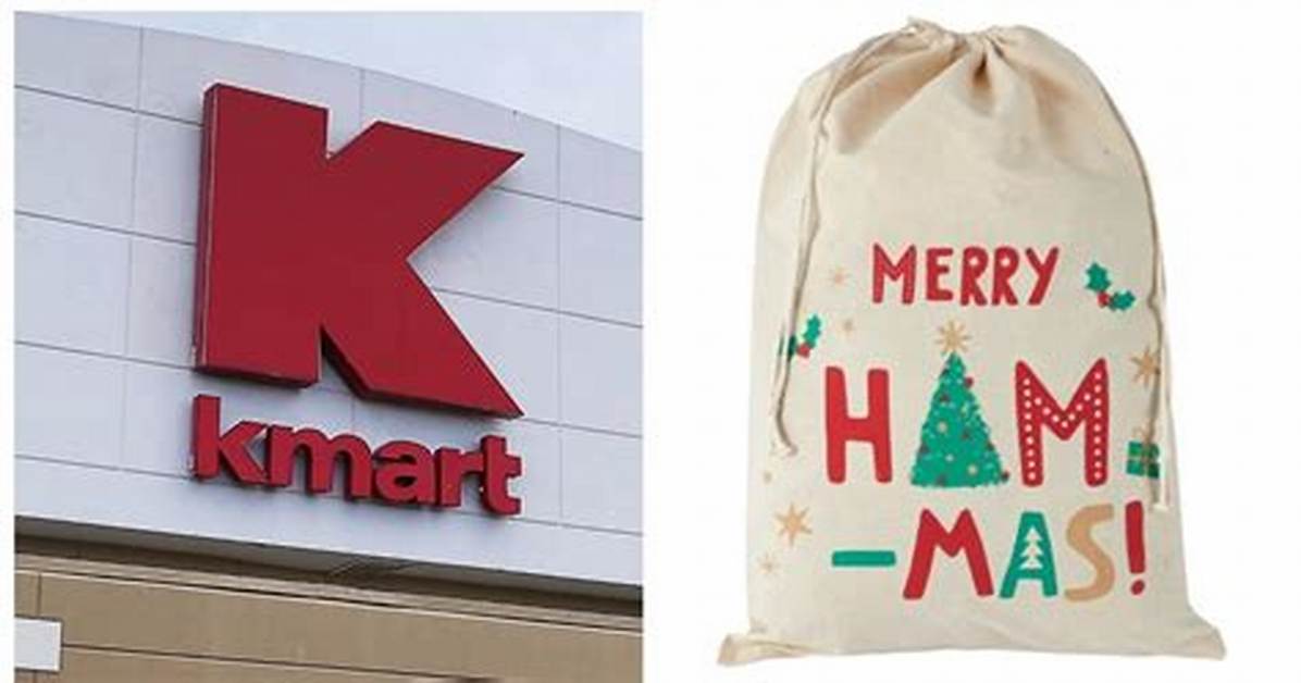 A Holiday Bag from Kmart in Australia Had the Word Hamas on It