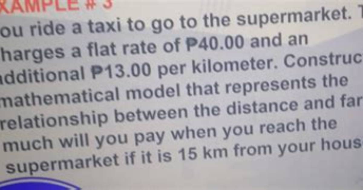 A Taxi Charges a Flat Rate of 1.75, Plus an Additional 0.65 per Mile. If Erica Has at Most 10 to Spe