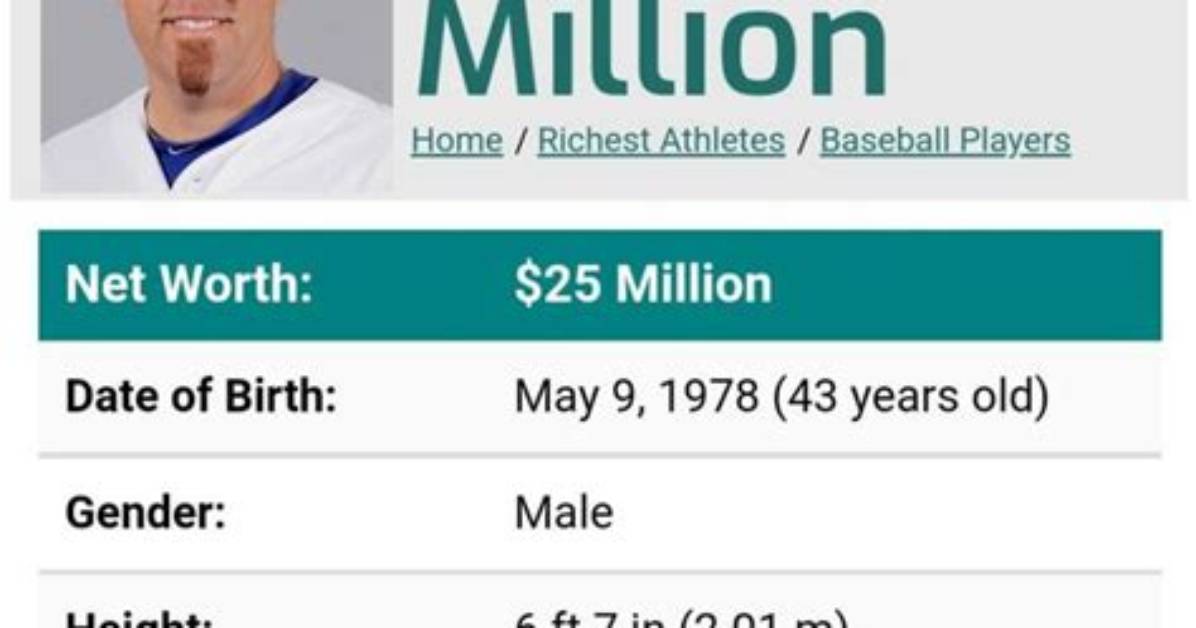 Aaron Harang Net Worth 2024