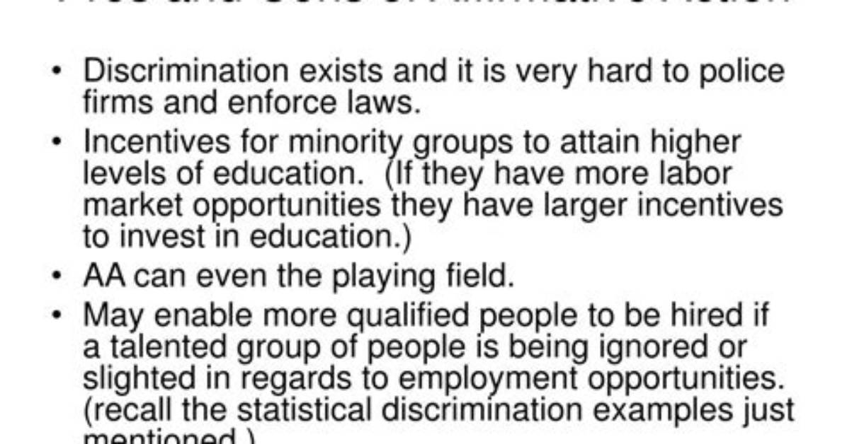 Affirmative Action Pros and Cons: Is It Good or Bad?