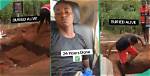 After Burying Himself for 24 Hours, Nigerian Man, Young C, Breaks Silence in New Video