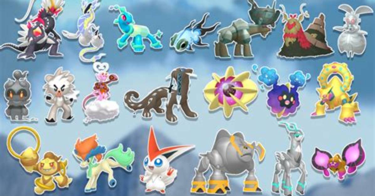 All of the Shiny Locked Pok%C3%A9Mon in 1200. Jpg