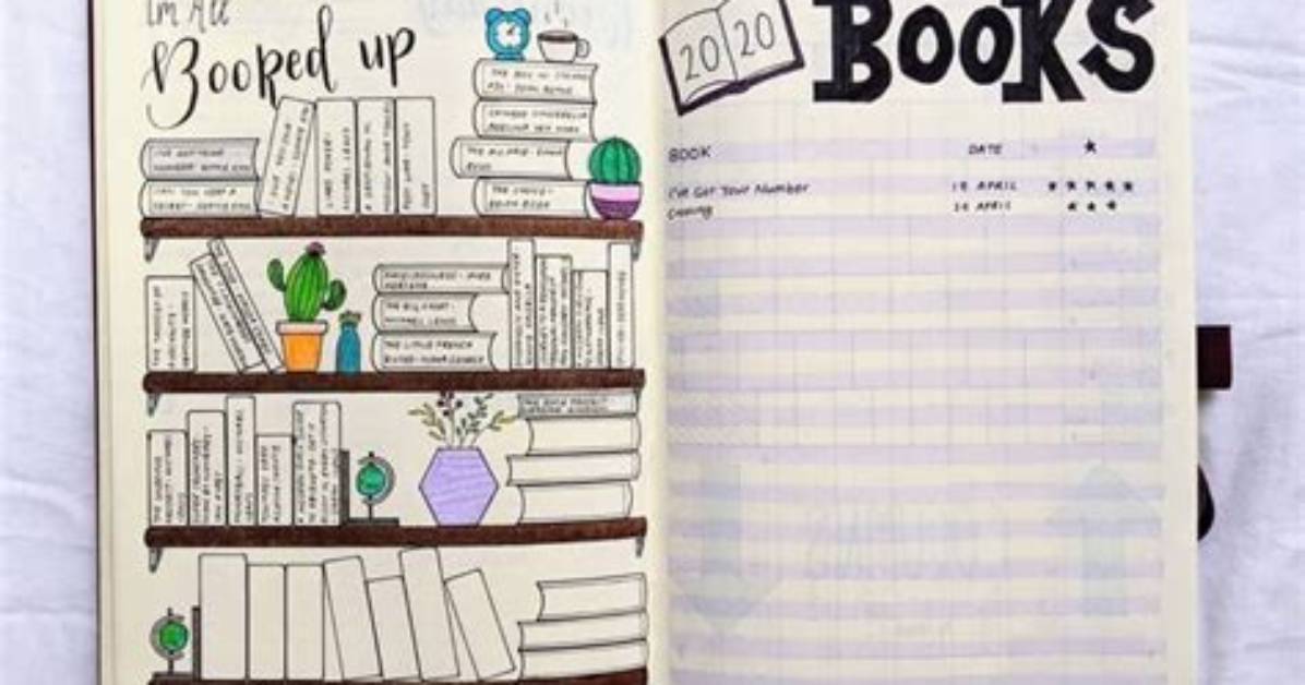 All the Book Tracker Bullet Journal Ideas You Need