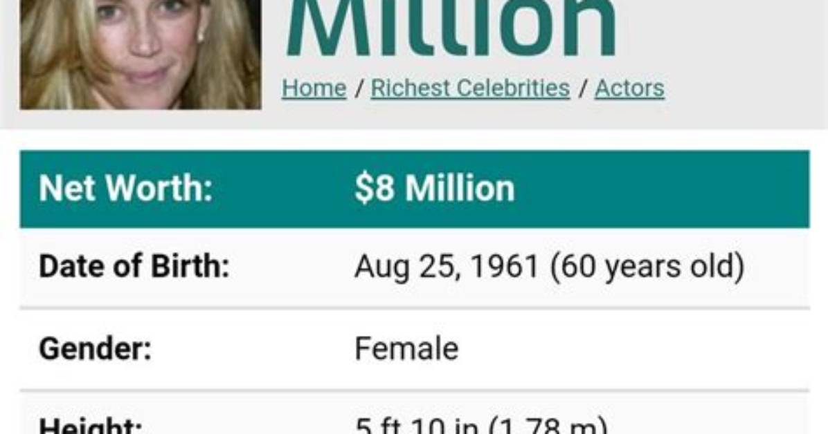 Ally Walker Net Worth
