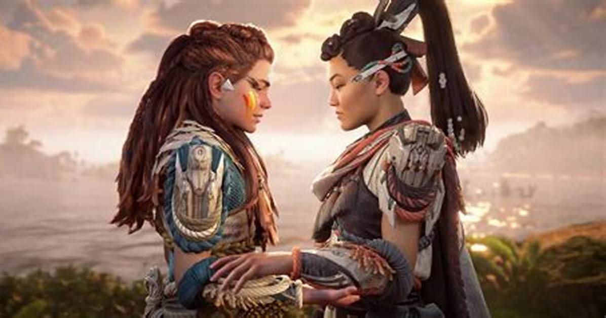 Aloy's Queer Romance Becomes Canon in the 'Burning Shores' Dlc