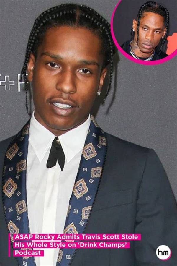 Asap Rocky Admits Travis Scott Stole His Whole Style on ‘Drink Champs’ Podcast
