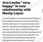 Ava Louise Addresses Monty Lopez Relationship and Double Standard Regarding Age Gap