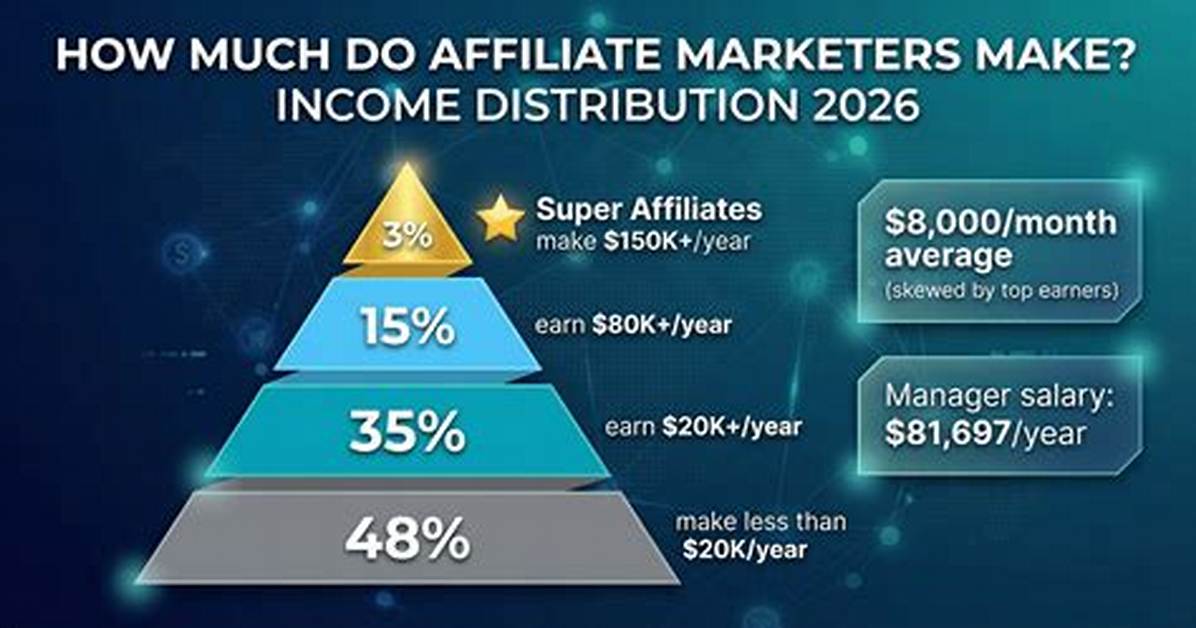Average Affiliate Marketing Salary Revealed in 2024