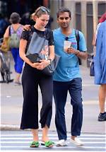 Aziz Ansari and Girlfriend Serena Skov Campbell Are in a Serious Relationship