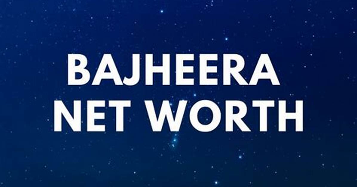 Bajheera Net Worth