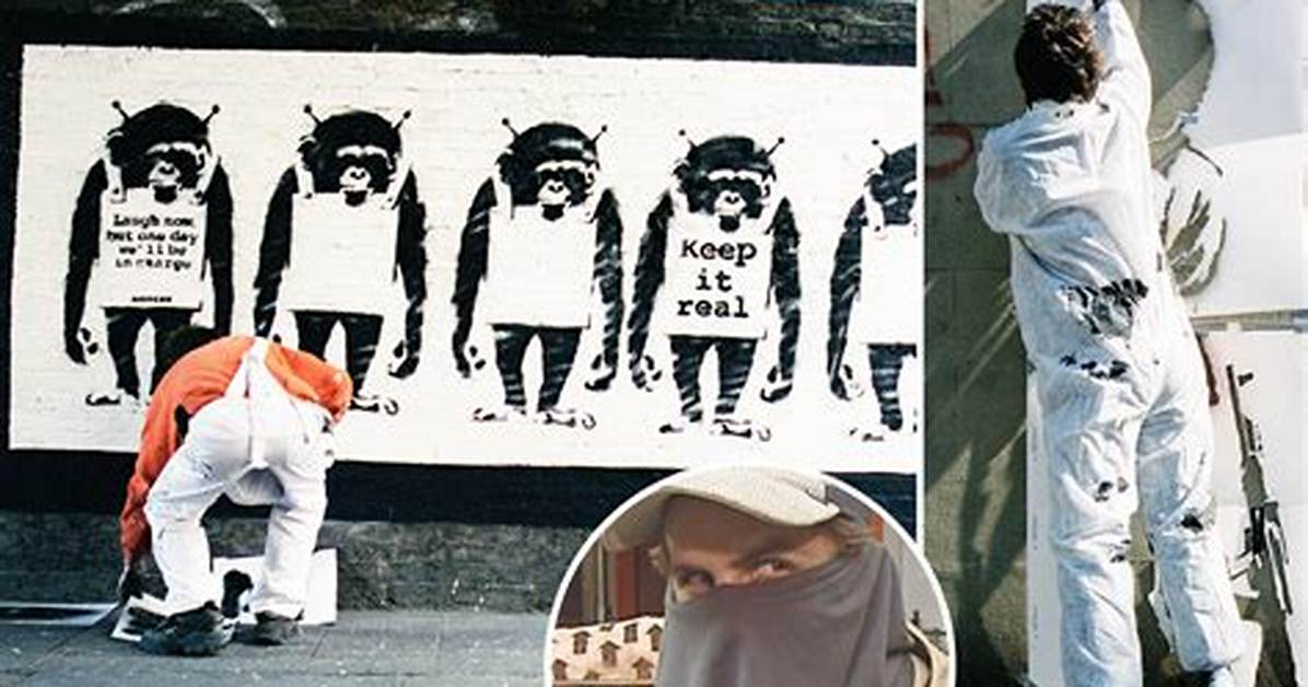 Banksy's Identity Remains a Mystery, but Fans Now Have an Idea of What He Looks Like
