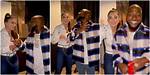 Bbnaija Star Venita Lovingly Licks Tuoyo’s Bald Head in New Video, He Vows Not to Cut His Hair Again