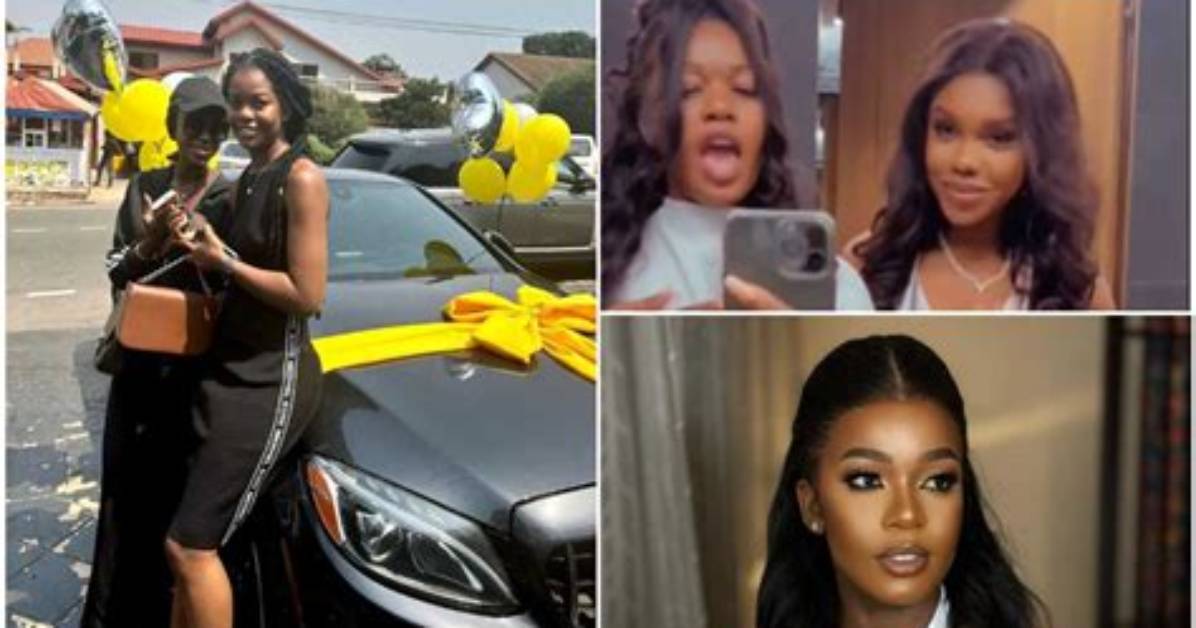 Becca Gifts Miss Ghana 2020 Monique Mawulawe N730K Louis Vuitton Bag and Brand New Benz on Her Birthday