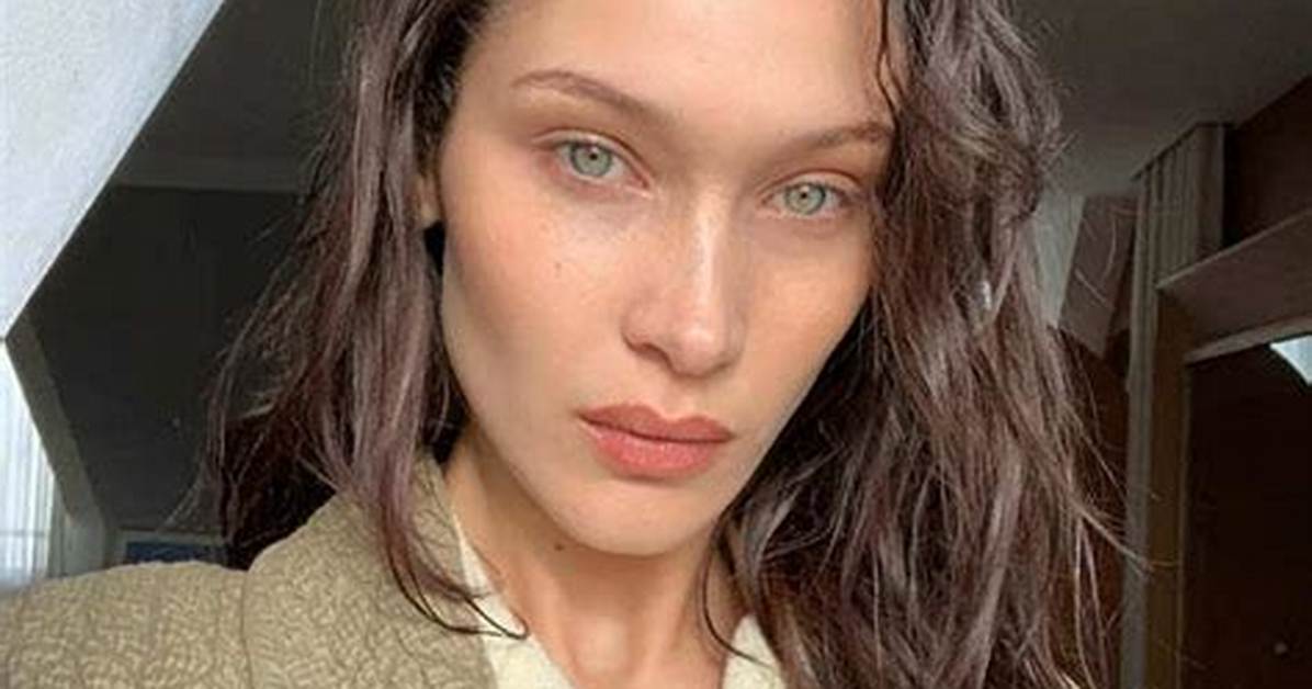 Bella Hadid Still Looks Flawless Without Makeup and It's Annoying