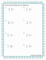 Benchmark Fractions Estimate Difference for 4/5 and 1/3 Using Nearest