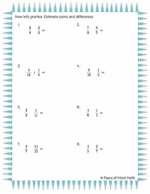 Benchmark Fractions Estimate Difference for 4/5 and 1/3 Using Nearest