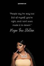 Best Megan Thee Stallion's Quotes to Put in Your Instagram Caption