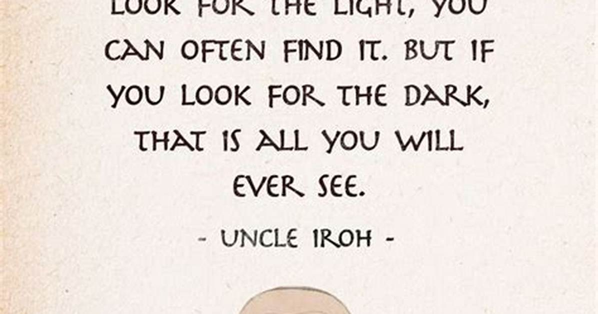 Best Uncle Iroh Quotes from the Avatar: the Last Airbender