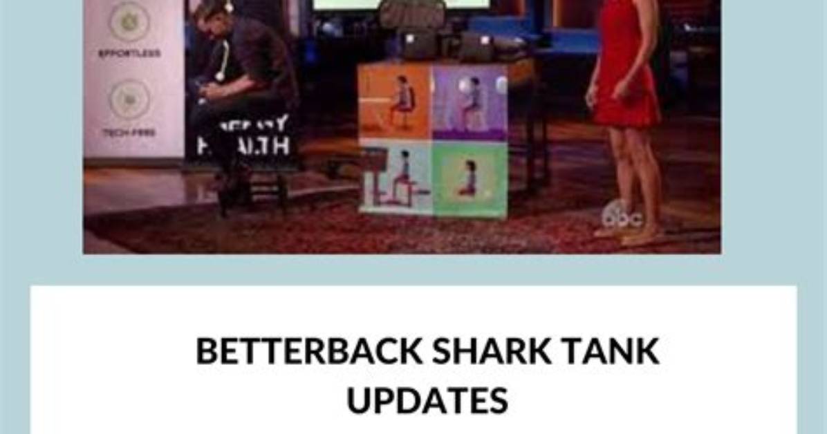 Better Back Shark Tank – Founder, Net Worth and Investment